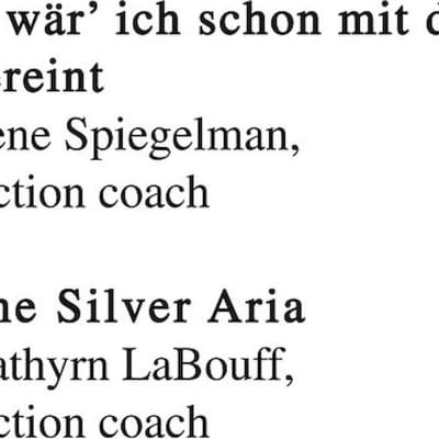 Diction Coach - G. Schirmer Opera Anthology (Arias for Soprano) - Arias for Soprano image 8
