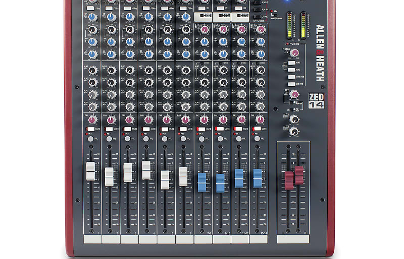 Allen & Heath ZED-14 14-Channel Mixer | Reverb