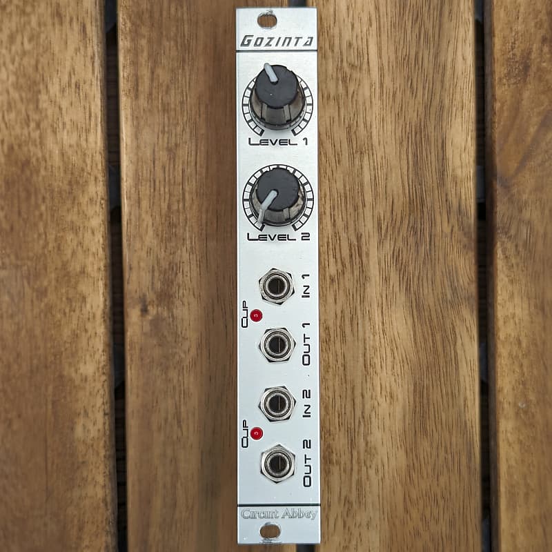 Circuit Abbey Gozinta Silver (Line Level to Eurorack) Reverb