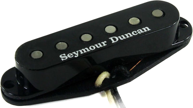 Seymour Duncan APS-2 Alnico 2 Pro Flat Strat Neck/Bridge Pickup, Black image 1