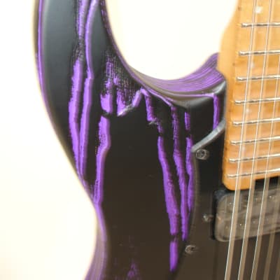 ESP LTD SN-1000 HT - Solid Body Electric Guitar Purple Blast image 4