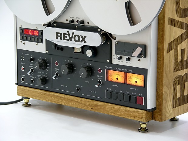 ReVox PR99 MKII 2-track high speed machine - black edition, perfect 2-track  heads, Reverb