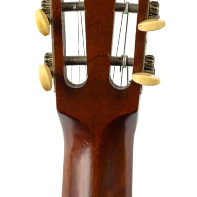 Circa 1910 A.C. Fairbanks Parlor Guitar w/Brazilian Rosewood Back and Sides Natural image 6