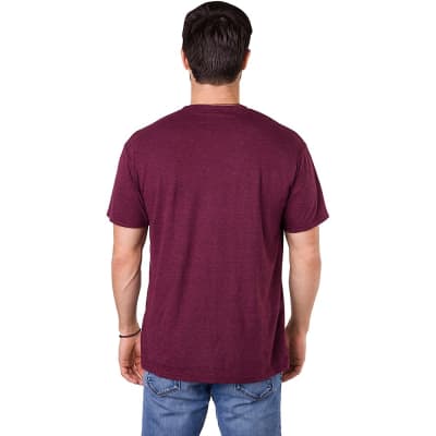 Fender Burgundy Bear Unisex T-Shirt Medium image 3