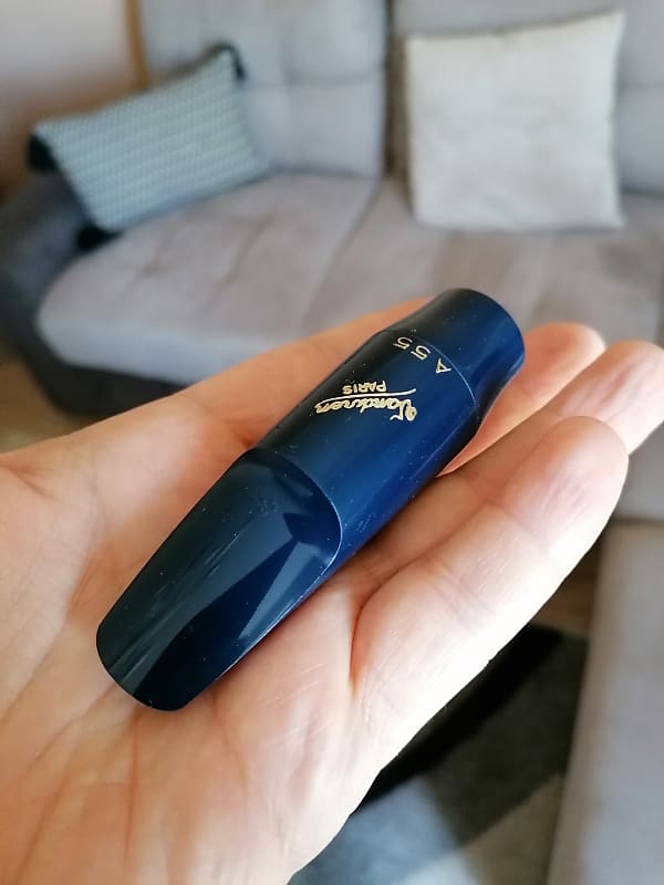 Vandoren Blue A55 ( No Jumbo Java ) near mint, the most collectible alto  saxophone mouthpiece. Terrific sound! sax bec boquilla.