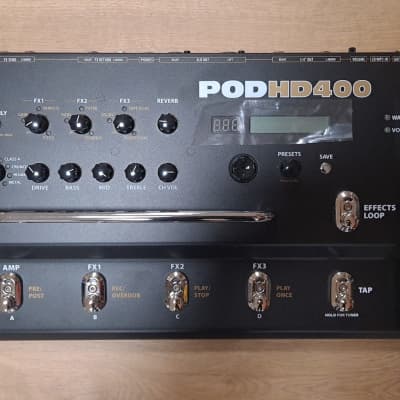 Line 6 POD HD400 Multi-Effect and Amp Modeler