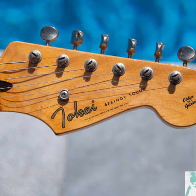1980 Tokai Springy Sound Stratocaster ST-65N  - ST-55  Natural - Made in Japan -CBS Style Strat image 2