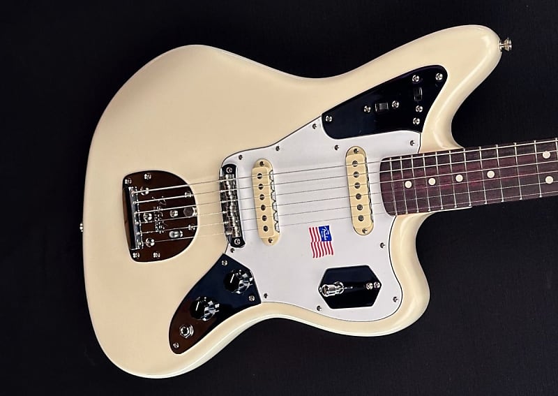 Fender Johnny Marr Jaguar - Olympic White