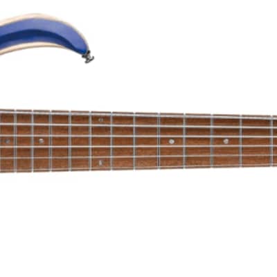 Ibanez BTB846 Bass Workshop 6-String Bass Guitar, Cerulean Blue Burst Low Gloss image 4