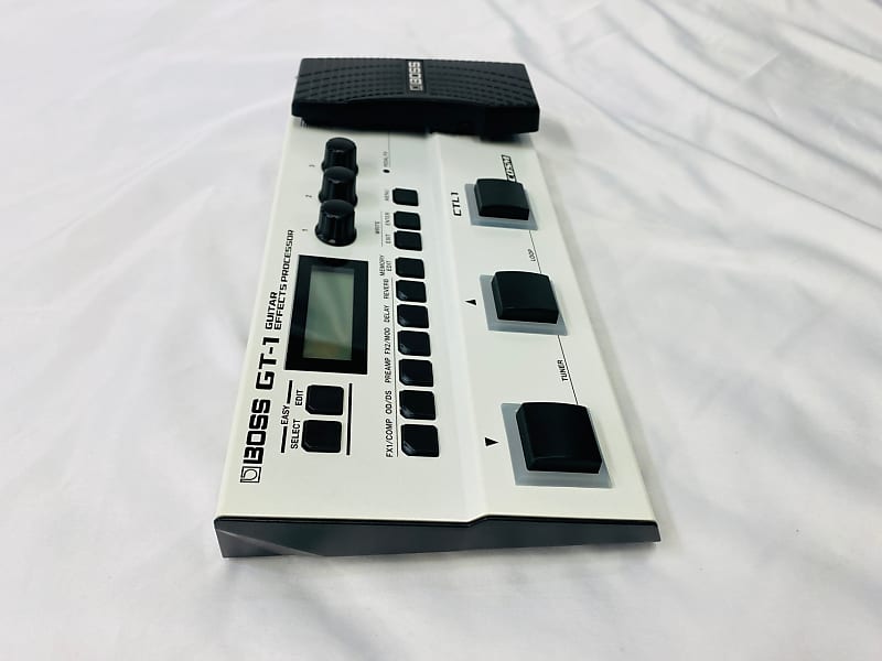 【BOSS GT-1 White ver】 BOSS GT-1 WH Guitar Multi-Effects Processor Limited Edition