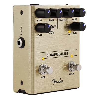 Fender Compugilist Compressor & Distortion Pedal image 3