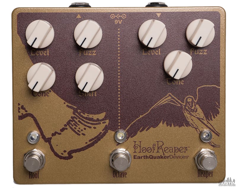 EarthQuaker Devices Hoof Reaper Double Fuzz with Octave Up