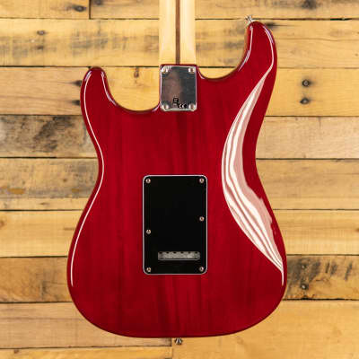 Fender Limited Edition Mahogany Blacktop Stratocaster HH Crimson Red image 2