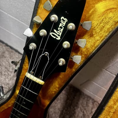 Ibanez Vintage Flying V 2387 Rocket Roll Custom 1975 Natural image 5