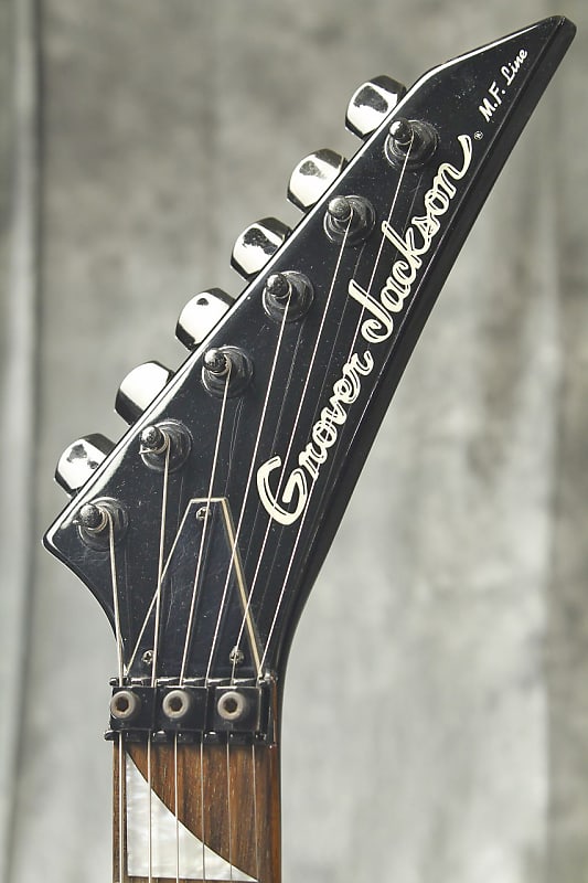Grover Jackson M.F.Line Soloist Type Black - Free Shipping