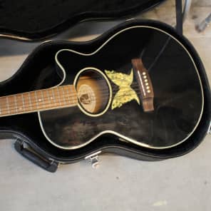 Epiphone EO 2EB Electric Acoustic Guitar Butterfly image 11