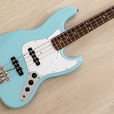 2011 Fender Jazz Bass '62 Vintage Reissue JB62 Daphne Blue, Japan MIJ |  Reverb Portugal