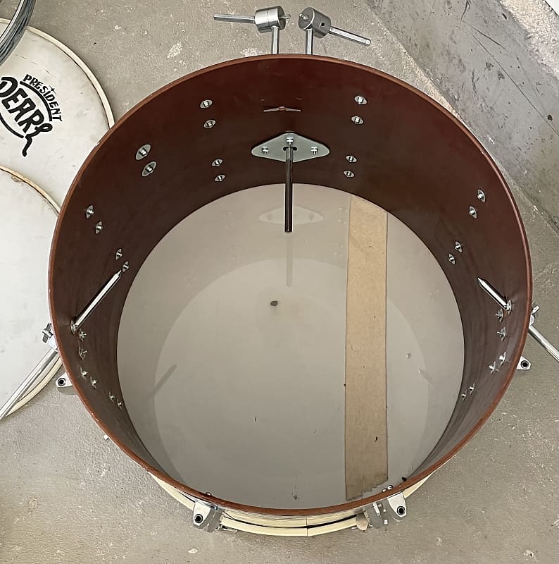 Vintage 1960's Pearl President 4 Piece Phenolic Drum Kit