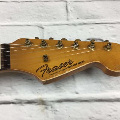 Fraser Guitars Aged Vintage Style Artist Series JM Black 1
