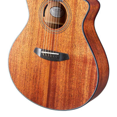 Breedlove Wildwood Concert Satin CE African Mahogany-African Mahogany, Acoustic-Electric image 1