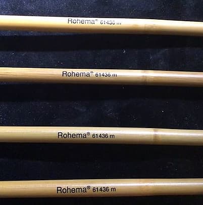 Rohema Percussion - Tonkin Series - Timpani Mallets Hard (Made in Germany) 2 Pairs image 1