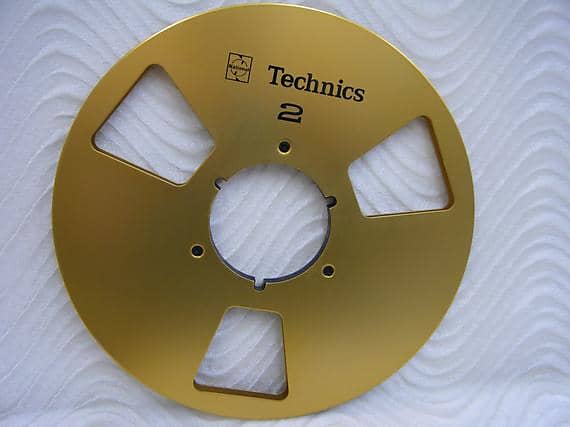 10inch empty Metal Take up Reel to Reel spool only for 1/4 tape