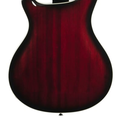 PRS SE Hollowbody Standard Electric Fire Red Burst with Case image 6