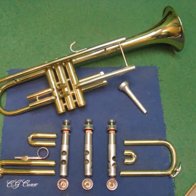 Conn Director Elkhart Trumpet  - Refurbished - Original Conn Case and Conn 4 Mouthpiece image 2