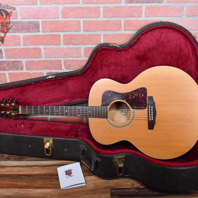 Guild JF4-NT Solid Spruce Top Jumbo Acoustic Satin Natural 1994 w/OHSC image 2