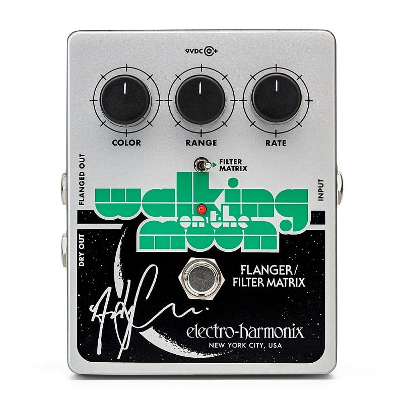 New Electro-Harmonix EHX Andy Summers Walking on the Moon Flanger Effects Pedal image 1