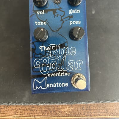 Reverb.com listing, price, conditions, and images for menatone-blue-collar-overdrive