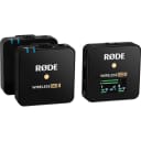 Rode Wireless GO II Dual Compact Digital Wireless Microphone System/Recorder (2.4 GHz, Black) - (B-Stock)