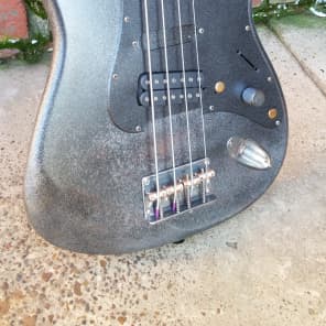 Custom Build Rat Rod/Chop Shop Short Scale Bass/Djentstick, StageSweeper etc... 2017 Aged Iron Satin image 1