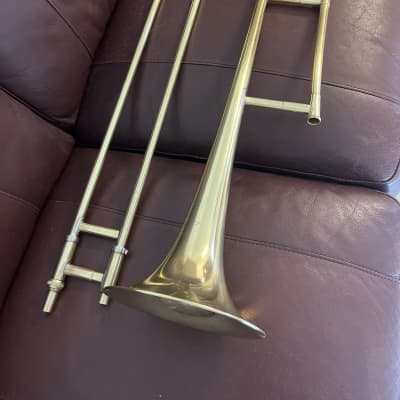 Olds Ambassador A-15 Bb Tenor Trombone (1949) (Los Angeles) SN 31531 (rare) (new lacquer - clear coat) image 6