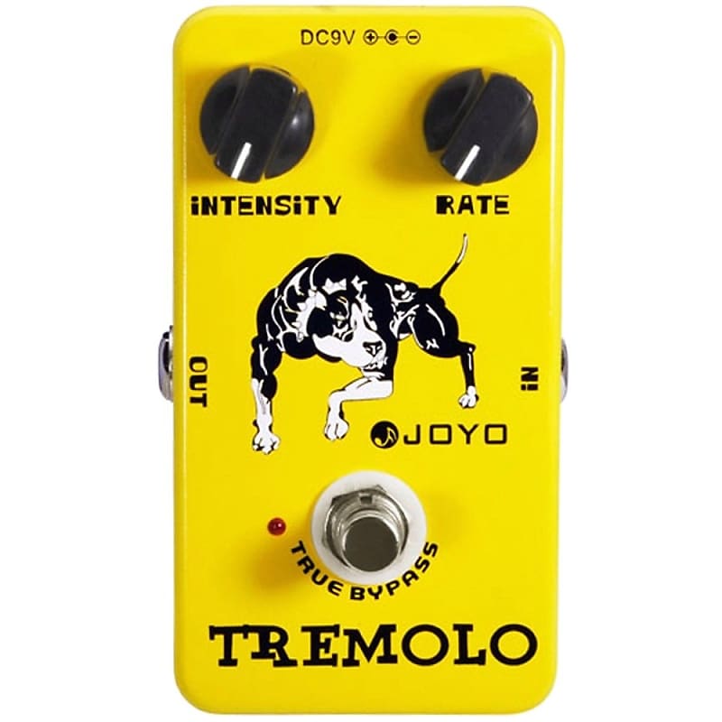 Joyo JF-09 Optical Tremolo Guitar Effects Pedal with True Bypass image 1