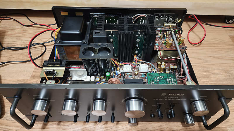 Technics SU-8600 ステレオインテグレーテッドアンプ Technics SU-8600 Stereo Integrated Amplifier Silver Power