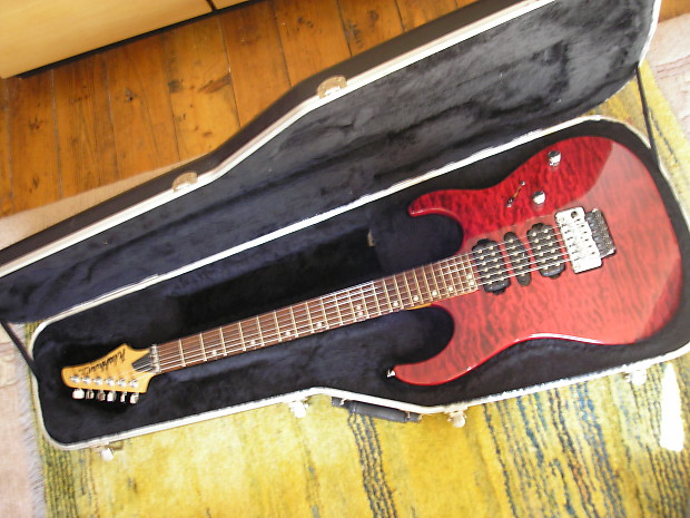Washburn MG-104 1993 Trans.Red | Reverb Washburn MG-104 1993 Trans.Red | Reverb