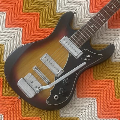 Matsumoku  Solid Body Guitar - 1960’s Made in Japan 🇯🇵! - Killer Guitar! - Awesome Pickups! - image 1