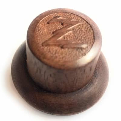Small Solid Wood Hand Made Zenith Knob - Antique Radio Repair - Small Zenith Knob image 1