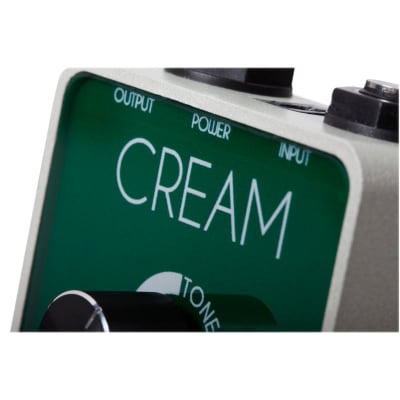 Foxgear Cream Screaming Overdrive 9-12 Volt Guitar Effects Pedal image 4
