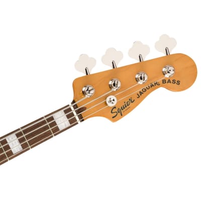 Squier Classic Vibe Jaguar Bass Guitar (3-Color Sunburst) image 5