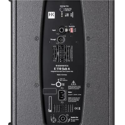 HK AUDIO ELEMENTS E110A SUB  600w Active Compact 10" Sub-Woofer OPEN BOX image 5