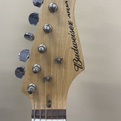 Aria Stratocaster Budweiser 2006 Red/White image 12