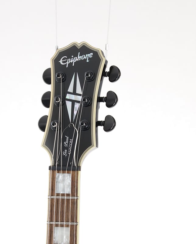 EpiphoneJAPAN Les Paul custom フジゲン  EMG Epiphone XX Ltd Ed Les Paul Custom EMG Midnight Ebony