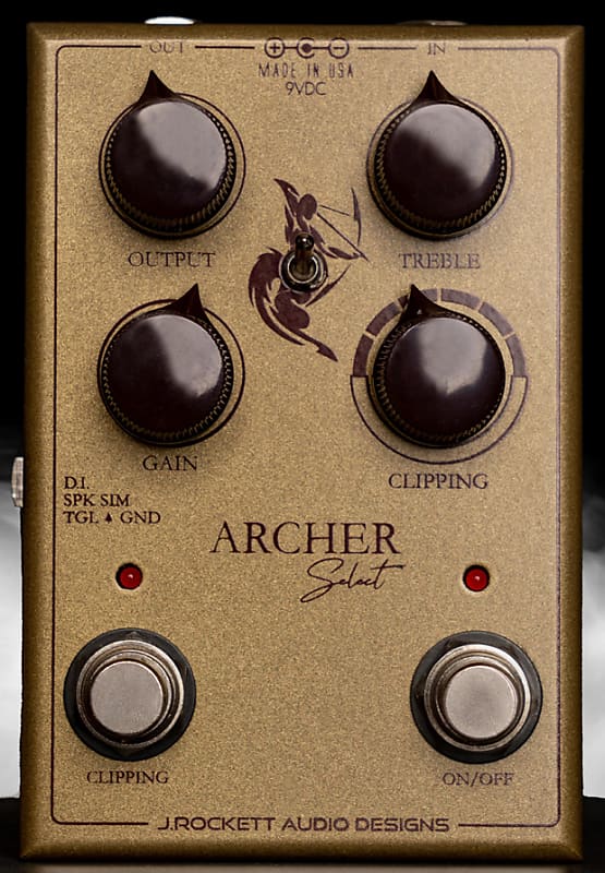 J. Rockett Audio Designs Archer Select Effects Pedal,  Brand New image 1