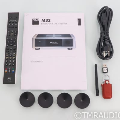 NAD M32 Stereo Integrated Amplifier; DAC; MM Phono; Remote; BluOS image 6