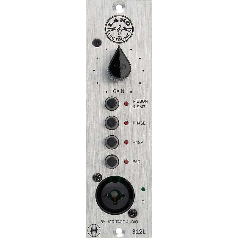 Heritage Audio lang 312L 500 Series Microphone Preamplifier image 1