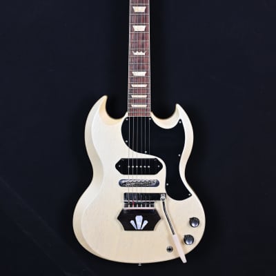 Gibson Custom Shop Brian Ray '62 SG Junior from 2020 in White Fox with original hardcase for sale
