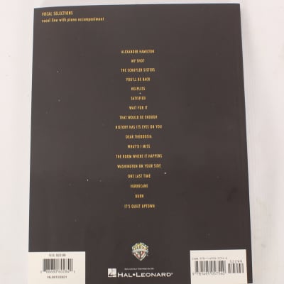 Hal Leonard Hamilton Sheet Music Piano Vocal Selections Book NEW 000155921 image 2
