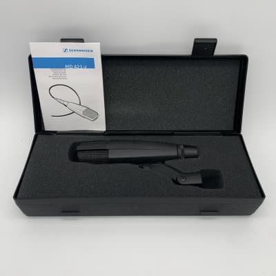 Sennheiser MD 421 II Cardioid Dynamic Microphone 2002 - Present - Black